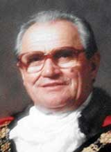 Picture of Cllr. S.I. Chrinowsky. Mayor of Llanelli 1993 - 94 